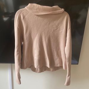 Aritzia / Babaton Turtleneck Sweater - blush